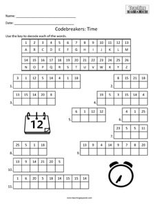 Codebreakers: Time top fun activity