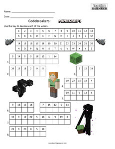 Codebreakers: Minecraft top fun activity