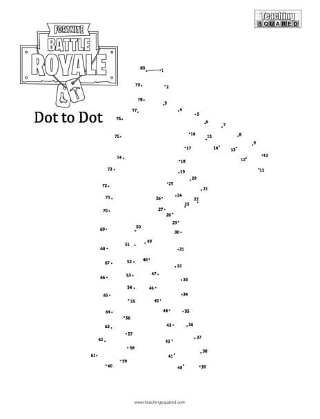 Fortnite Dot to Dot