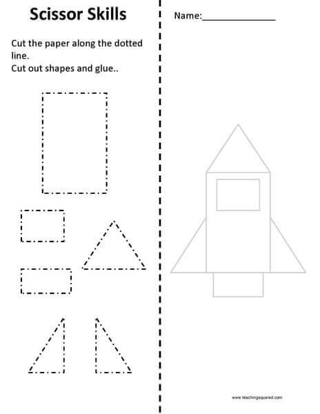Scissor Skills- Download this free paper to practice scissor skills