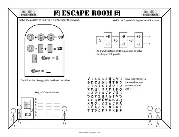 Teaching Squared | Escape Room E12