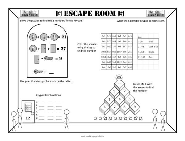 Teaching Squared | Escape Room E2