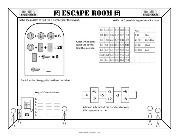 Teaching Squared | Escape Room E3