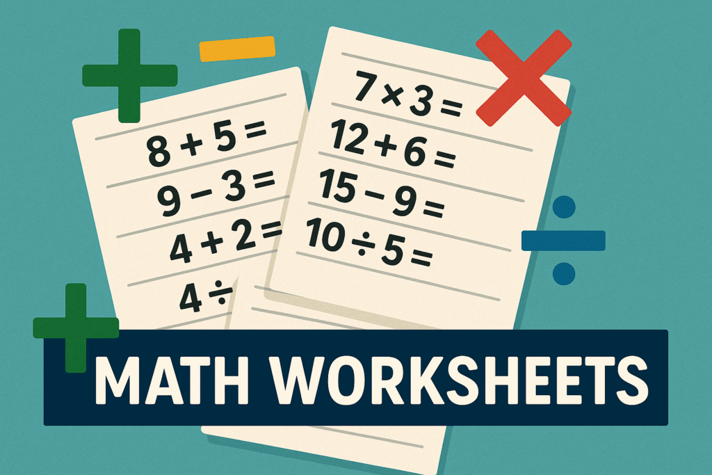 Math Worksheets (1)|Teaching Squared
